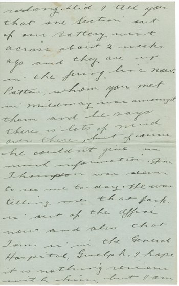 William J. Johnston letter, page 2 (ref. to Patten on page 2), Apr. 7, 1917